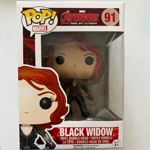 Funko Pop Marvel Black Widow #91